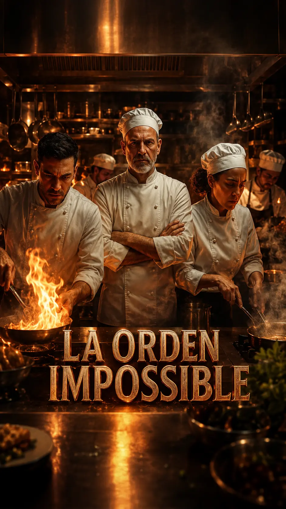 Brigadas compitiendo en una experiencia gastronómica facilitada