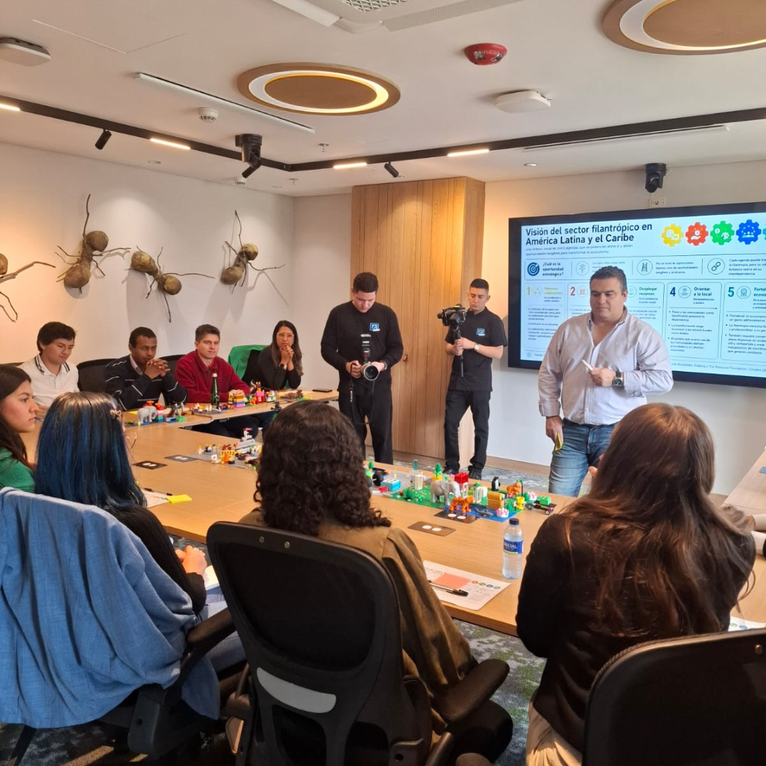 Sesión de visión estratégica con equipo directivo