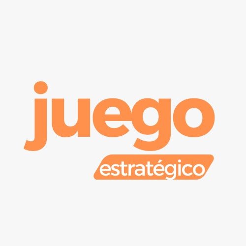 Juego Estratégico - Logo Negativo